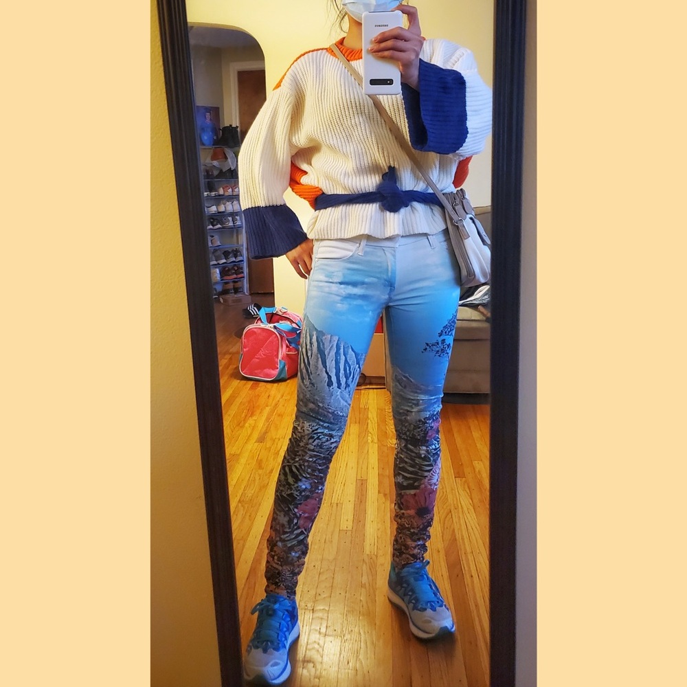 MOTHER Looker Jean Day in Paradise ☀️